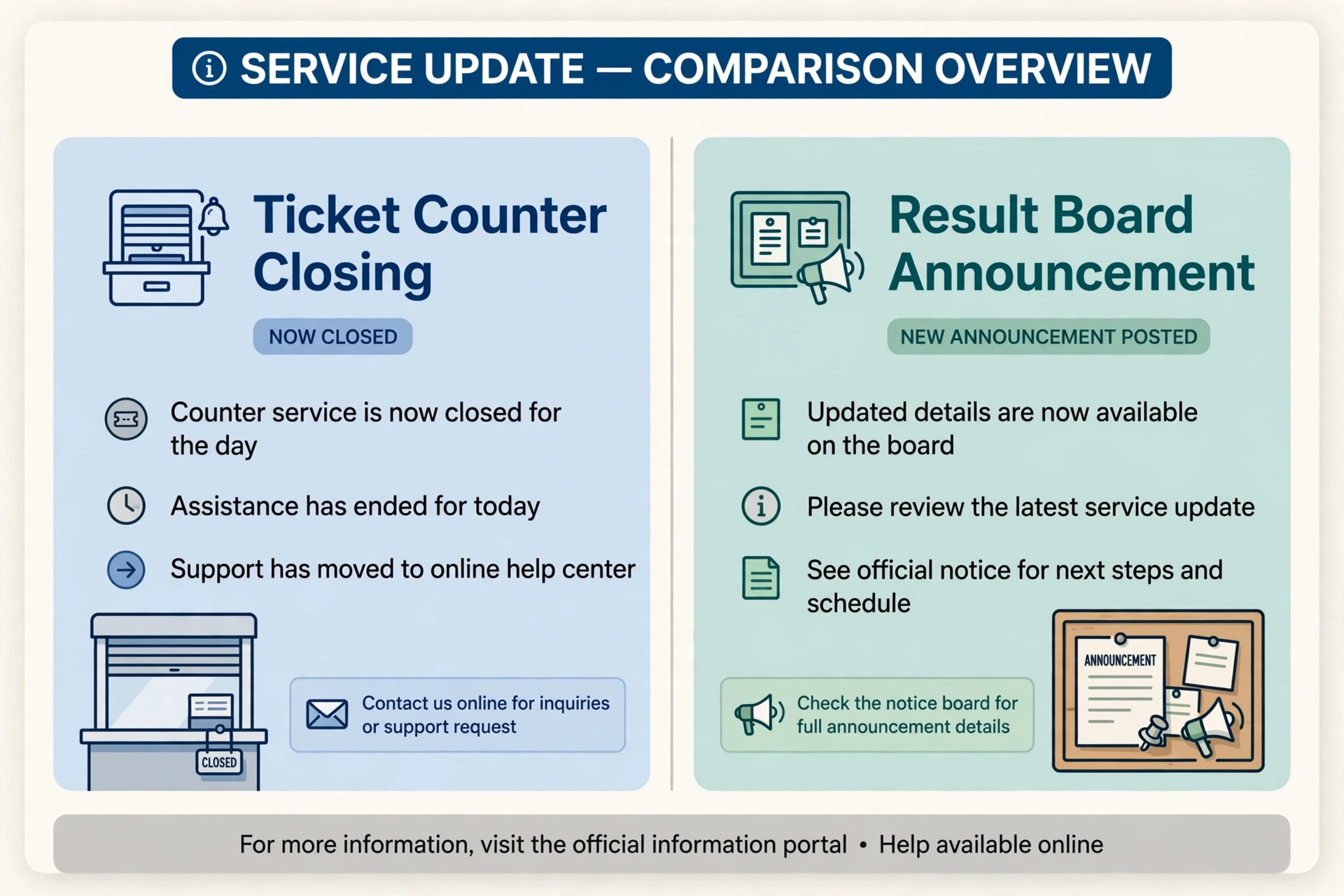 Ticket sale closing time compared with teer result declaration time